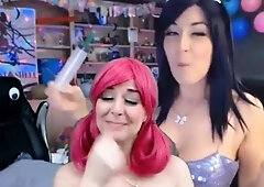 Big assed busty tit fuck and blowjob