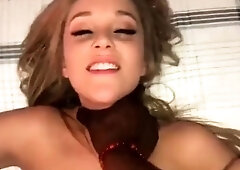 Hot Blonde Girl Tries BBC