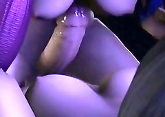 Big dicked futanari fucking girls and shemales and receiving blowjobs