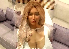 Visual novel featuring mommy with big boobs in wvm sex scenes