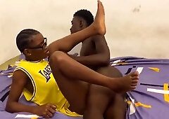 Amateur Slim Bitch Gets Drilled By Lover