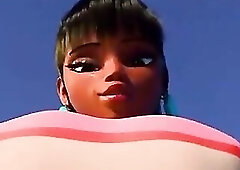CG Growing titties Giant Breasts