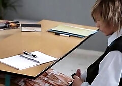 Ink and Jizz - When Homework Takes a Backseat