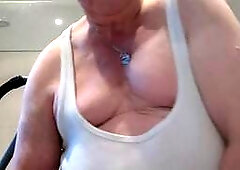 Karlchengeil Teases with Fat Tits