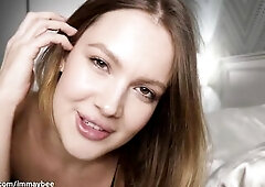 Lick my lovely twat after work. POV. Virtual sex