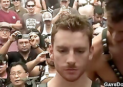 Intense Folsom Street Fair Stage Performance With Cameron Kincade And Friends