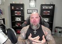 Porn stars, hairy muscle hunk, tattoo hunk