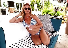 Large Tit mother I'd like to fuck Tries Fresh Ramrod - Vehement Screw - Brianna Beach