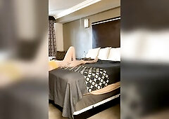 Longer clip showing the Sexy Enjoyment we have in a hotel room when we just hit record for hours and hop in the shower or leave and come back and forg