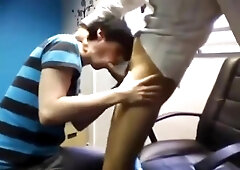 College dorm mates suck each other and cum 3