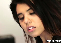 Latin 18-year-old Get Punished rough sex