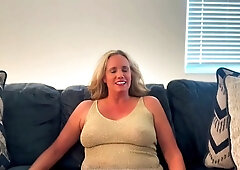 Gilf amateur, big tits blonde