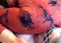 Cruelqueen - Mummified Face Sitting And Farting In Chastity