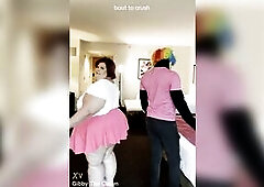 Clown big beautiful woman Got Moves