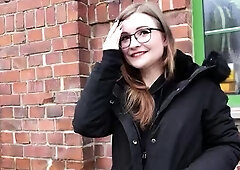 GERMAN SCOUT - Tiny Emily Porn Casting