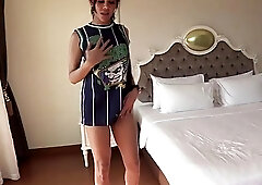 Ladyboy Lanta BJ and Bareback Anal