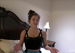 Total Teenager - leah gotti solo masturbating