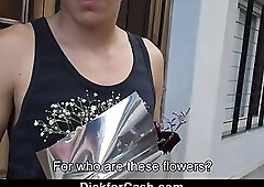 He’s Taking Cock Down His Throat And Hole… All To Make A Little Extra Money