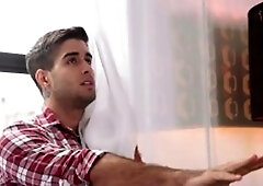 Drill My Hole: Hard ramming with tattooed latin Jackson Grant in tandem with Diego Sans