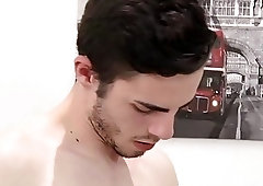 Horny twink deepthroats a big dick and fucks his boyfriend