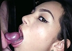Blowjob POV blowjob cumshot facial brunette pov