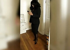 amaninheels - Dresses - Crossdresser - Suit - Calvin Klein Petticoat Dress