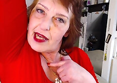 Redheaded PAWG spreads wide for an intimate ass worship session