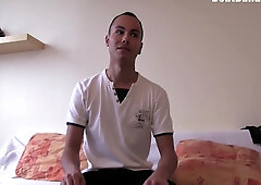 Sexy Dude Is Supposed To Pay The Money He Owes Luckily Hes Too Cute & Gets A Dirty Deal