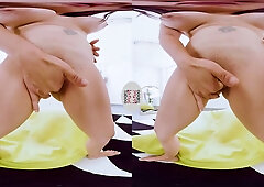 Bianka Blue - Aged To Perfection - POV VR solo masturbation w busty brunette slut