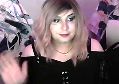 Large Booty Teen Femboy Shows Off Pants, Large booty, Chubby knob