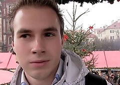 Czech hottie riding dick and taking a huge facial too