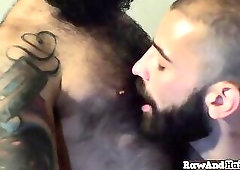 Nipple sucking bears get to ass banging