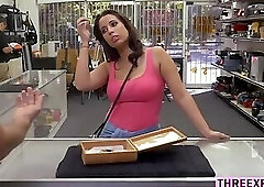 Bigtits Nina desperate to fuck for cash