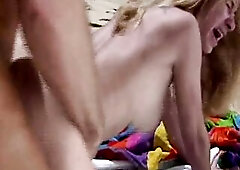 They Bang Uninhibitedly on the Beach