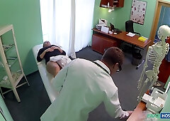 Doctor's Big Cock Is All The Medicine Squirting Shy Blonde Needs - Bamby in Reality Hospital Sex