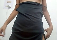 Sexiest solo play in lingerie - female moaning in ecstasy