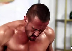 Two roommates getting on in bedroom