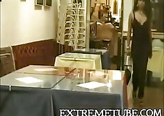 Amazing hardcore in a cafe