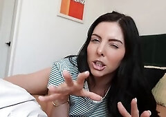 Small stepsis teaches anal, "don't worry, it will fit" - Theodora Day