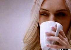 Alex stays over at her boyfriends abode Peter. One morning that babe finds. Peter has already left for class and that babe is alone with her boyfriend