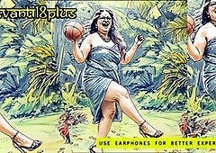 Indian aunty cum tribute, indian old aunty, senior