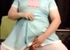 Chubby gay, gay pantyhose, solo