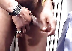 Pierced Guys Wanking & Cumming