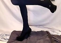 Two Crossdresser in sexy heels fucking and Fisting