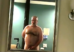 Jacking off in the Hotel