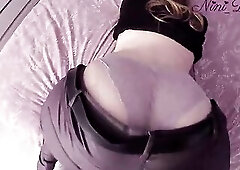 My wife and her large corpulent booty make mad my large cock!