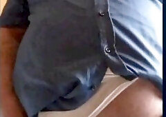 turkish grandpa shows his beautiful cock and balls 8