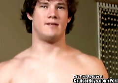 Penis Beating Off His Dick