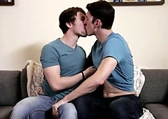 Next Door Buddies: Matt Takes His First Dick on Cam in Style