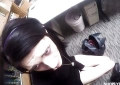 Little Thief Deepthroats Her Way Out Of Jail